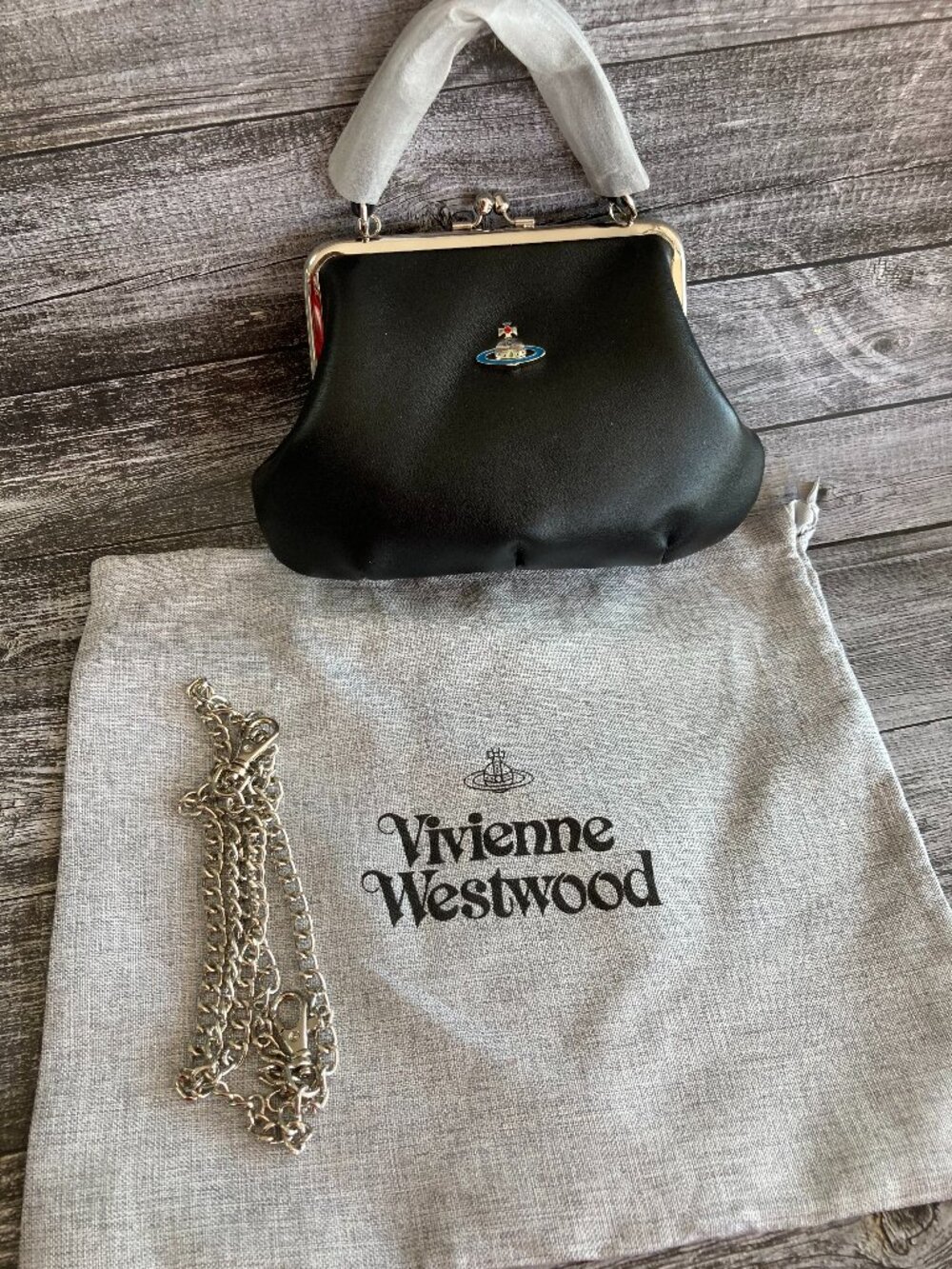 Vivienne Westwood Emma Frame Purse Bag - Picture 2 of 9